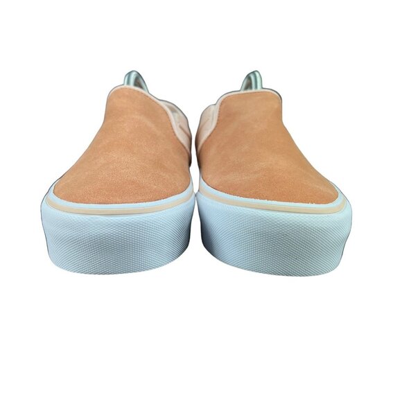 VANS Asher Platform Color Block Peach Slip On Shoes Women's Sizes 6 - 11 - Picture 2 of 9